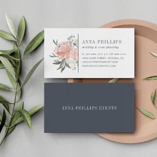 Midzomer Floral Wedding Planner Visitekaartje