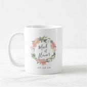 Midzomer Floral Wreath Maid of Honor Koffiemok (Links)