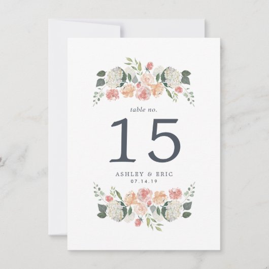 Midzomer Florentijns Tafelnummer (Voorkant)