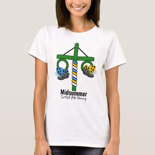 Midzomer Ladybugs Maypole T-shirt (Voorkant)