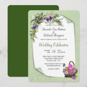 Midzomer lentbloem kaart (Voorkant / Achterkant)