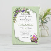 Midzomer lentbloem kaart (Staand voorkant)