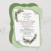 Midzomer lentbloem kaart (Voorkant / Achterkant)