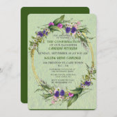 Midzomer lentbloem kaart (Voorkant / Achterkant)