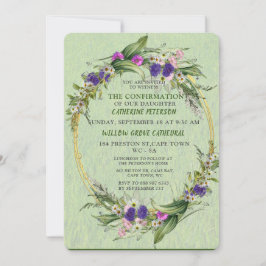 Midzomer lentbloem kaart