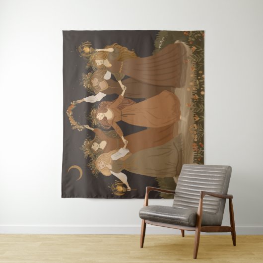 Midzomer Maidens Wandkleed (In situ)