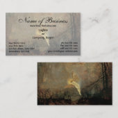 Midzomer nacht door Atkinson Grimshaw Visitekaartje (Voorkant / Achterkant)