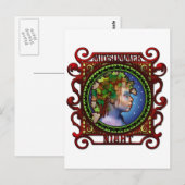 Midzomer Night Briefkaart (Voorkant / Achterkant)