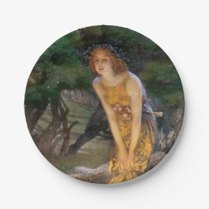 Midzomer Night Fairy Dance Papieren Bordje