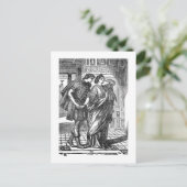 Midzomer Night's-Dream Briefkaart (Staand voorkant)