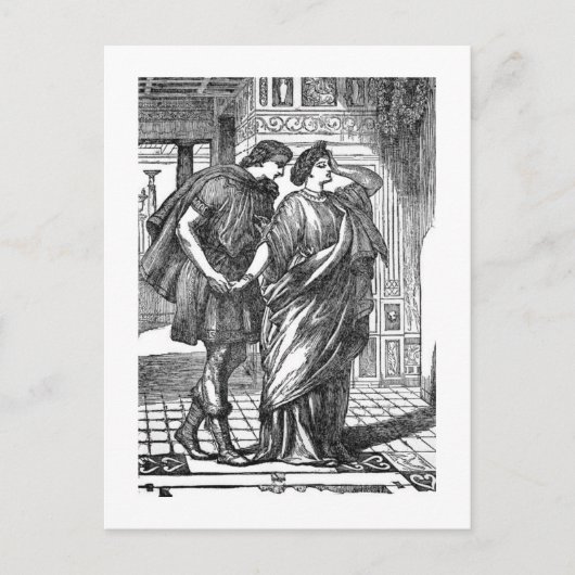 Midzomer Night's-Dream Briefkaart (Voorkant)