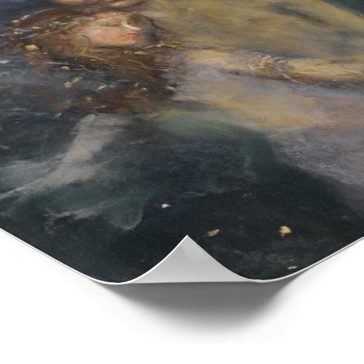 Midzomer Night's Dream Fairies van Bonnie LeMay Poster (Hoek)