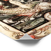 Midzomer Night's droom van Mermaids Arthur Rackham Poster (Hoek)