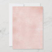 Midzomer | Pastel Waterverf Floral Baby Sprinkle Kaart (Achterkant)