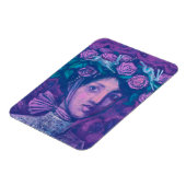 Midzomer-Pet, Summer Fantasy Surreal Portret Art Magneet (Linkerzijde)