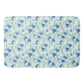 Midzomer Rustic Blueberry Berry Summer Pattern 1 Badmat (Voorkant)