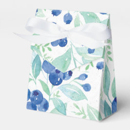 Midzomer Rustic Blueberry Berry Summer Pattern Bedankdoosjes