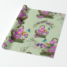 Midzomer Spring Flowers Cadeaupapier