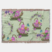 Midzomer Spring Flowers Deken (Voorkant)