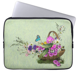 Midzomer Spring Flowers Laptop Sleeve
