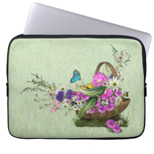 Midzomer Spring Flowers Laptop Sleeve
