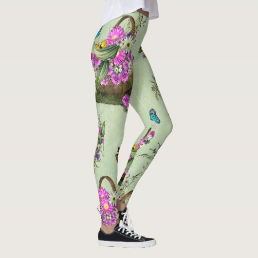Midzomer Spring Flowers Leggings (Rechts)