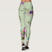 Midzomer Spring Flowers Leggings (Achterkant)