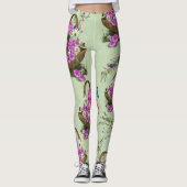 Midzomer Spring Flowers Leggings (Voorkant)