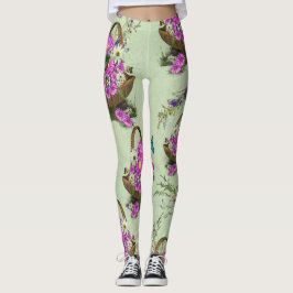 Midzomer Spring Flowers Leggings