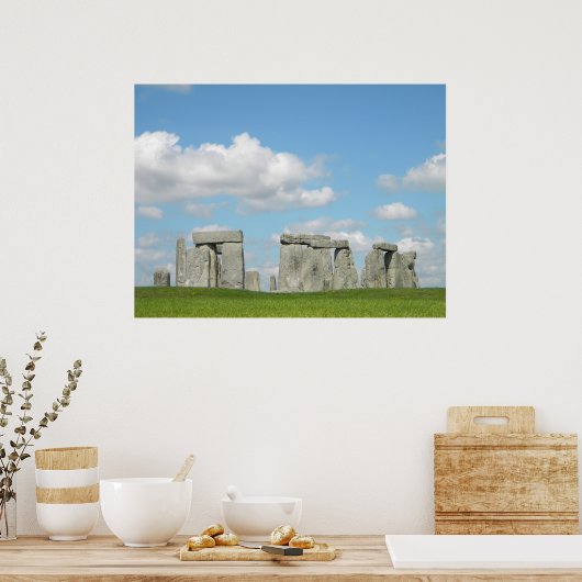 Midzomer Stonehenge Poster (Keuken)