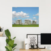 Midzomer Stonehenge Poster (Thuiskantoor)