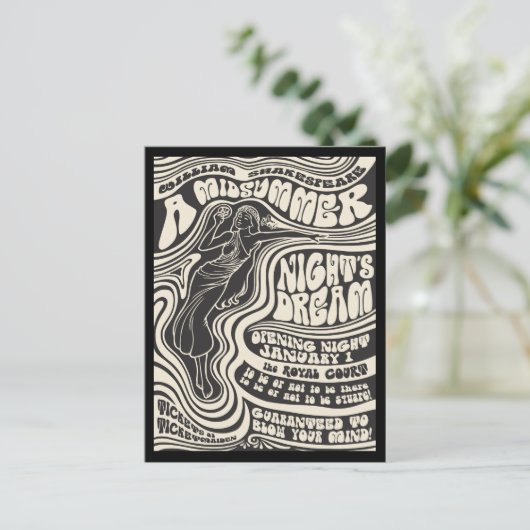 Midzomer van de Liefde Briefkaart (Staand voorkant)