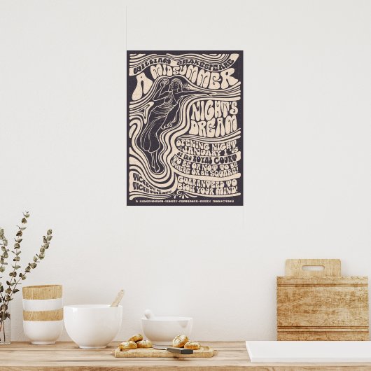 Midzomer van de Liefde Poster (Keuken)