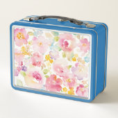 Midzomer | Waterverf Roze Floral (Achterkant)