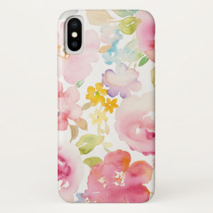 Midzomer Waterverf Roze Floral Case-Mate iPhone Case