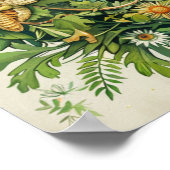 Midzomer zon feeën Nordic Art Print (Hoek)