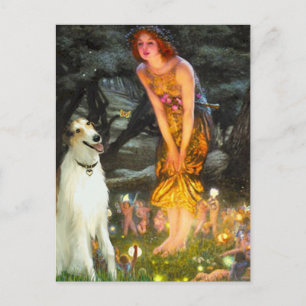 Midzomeravond - Borzoi Briefkaart