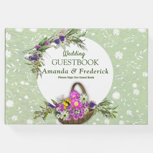 Midzomerbloemen Gastenboek (Voorkant)