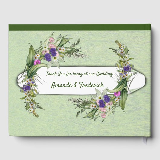 Midzomerbloemen Gastenboek (Achterkant)