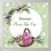 Midzomerbloemen Poster (Voorkant)