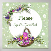 Midzomerbloemen Poster (Voorkant)