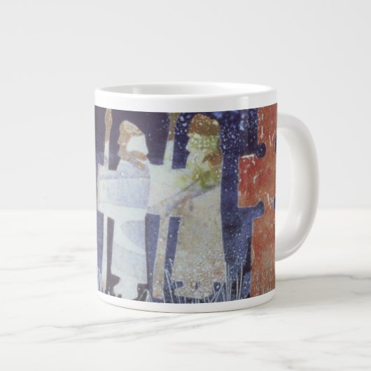 Midzomernacht 1994 grote koffiekop (Voorkant rechts)