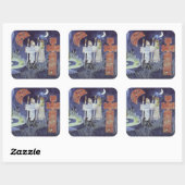 Midzomernacht 1994 vierkante sticker (Vel)