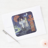 Midzomernacht 1994 vierkante sticker (Envelop)