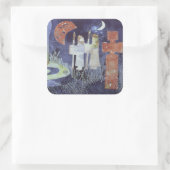 Midzomernacht 1994 vierkante sticker (Tas)