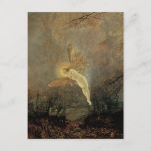 Midzomernacht door Grimshaw,  Victoriaans kunst Briefkaart