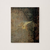 Midzomernacht door Grimshaw,  Victoriaans kunst Legpuzzel (Verticaal)