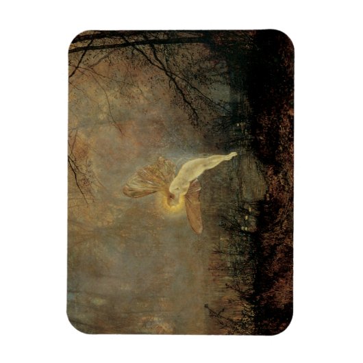 Midzomernacht door Grimshaw,  Victoriaans kunst Magneet (Verticaal)