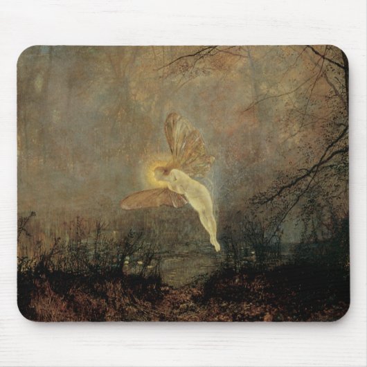 Midzomernacht door Grimshaw,  Victoriaans kunst Muismat (Voorkant)