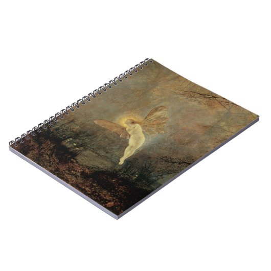 Midzomernacht door Grimshaw,  Victoriaans kunst Notitieboek (Linkerzijde)